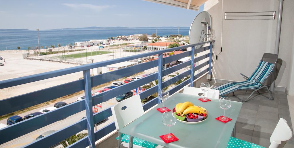 Luxury Beach Front Apt With Seaside View And Free Parking Split Exteriör bild