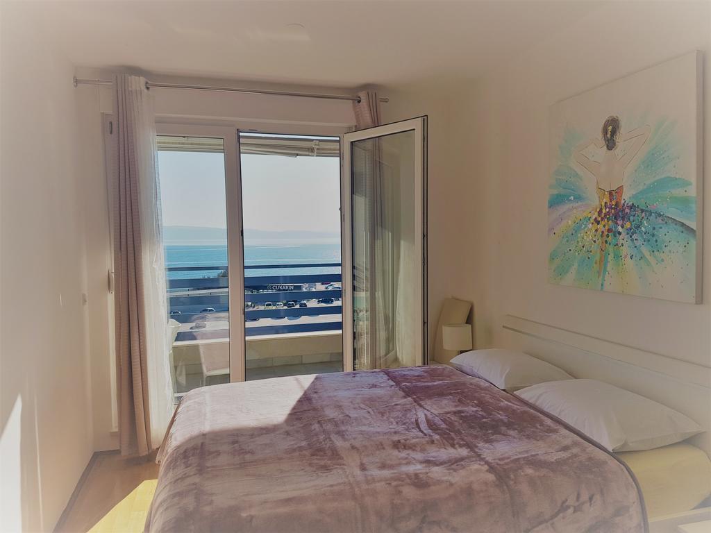 Luxury Beach Front Apt With Seaside View And Free Parking Split Exteriör bild